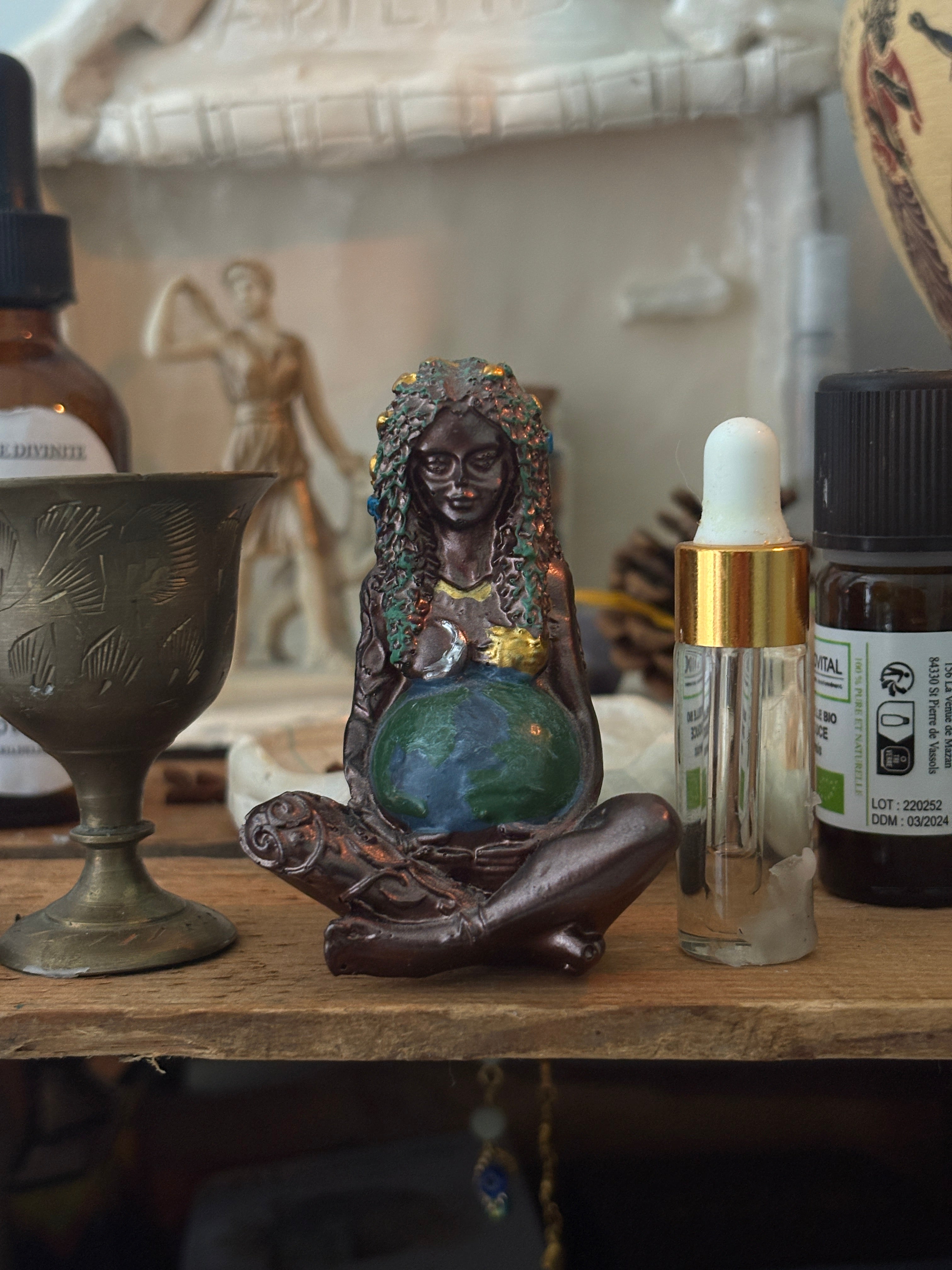 Mini statue de gaia
