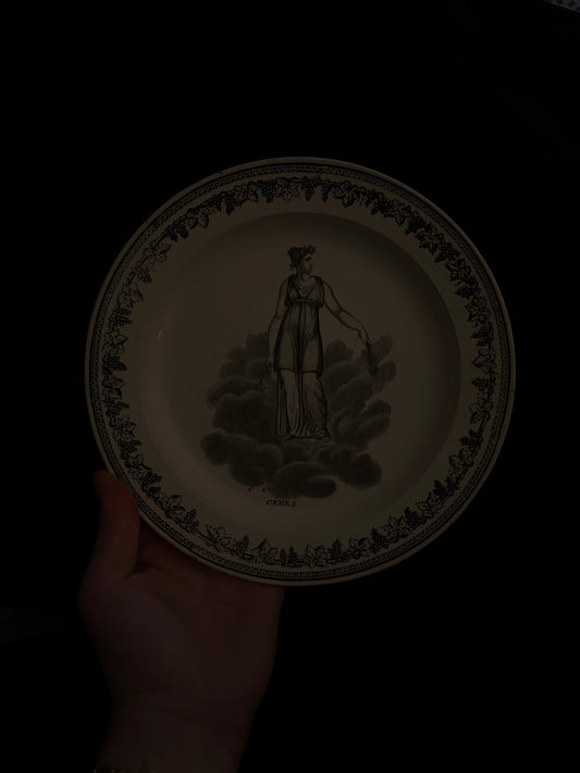 Assiette Demeter / ceres